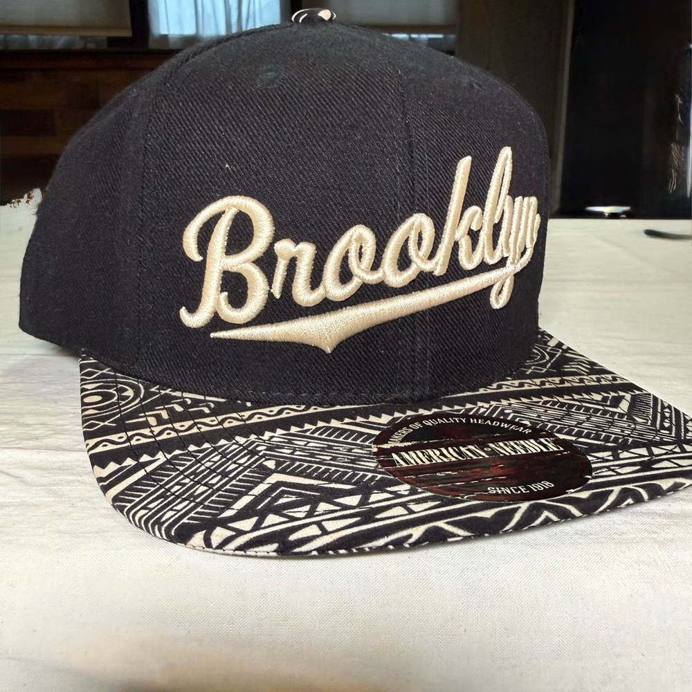 American Needle Brooklyn snapback cap